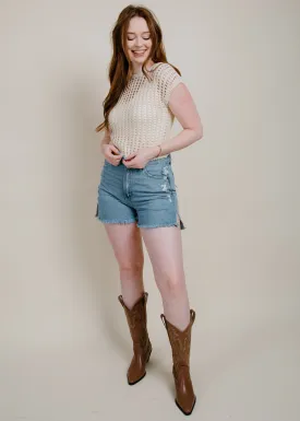 Greta Crochet Top