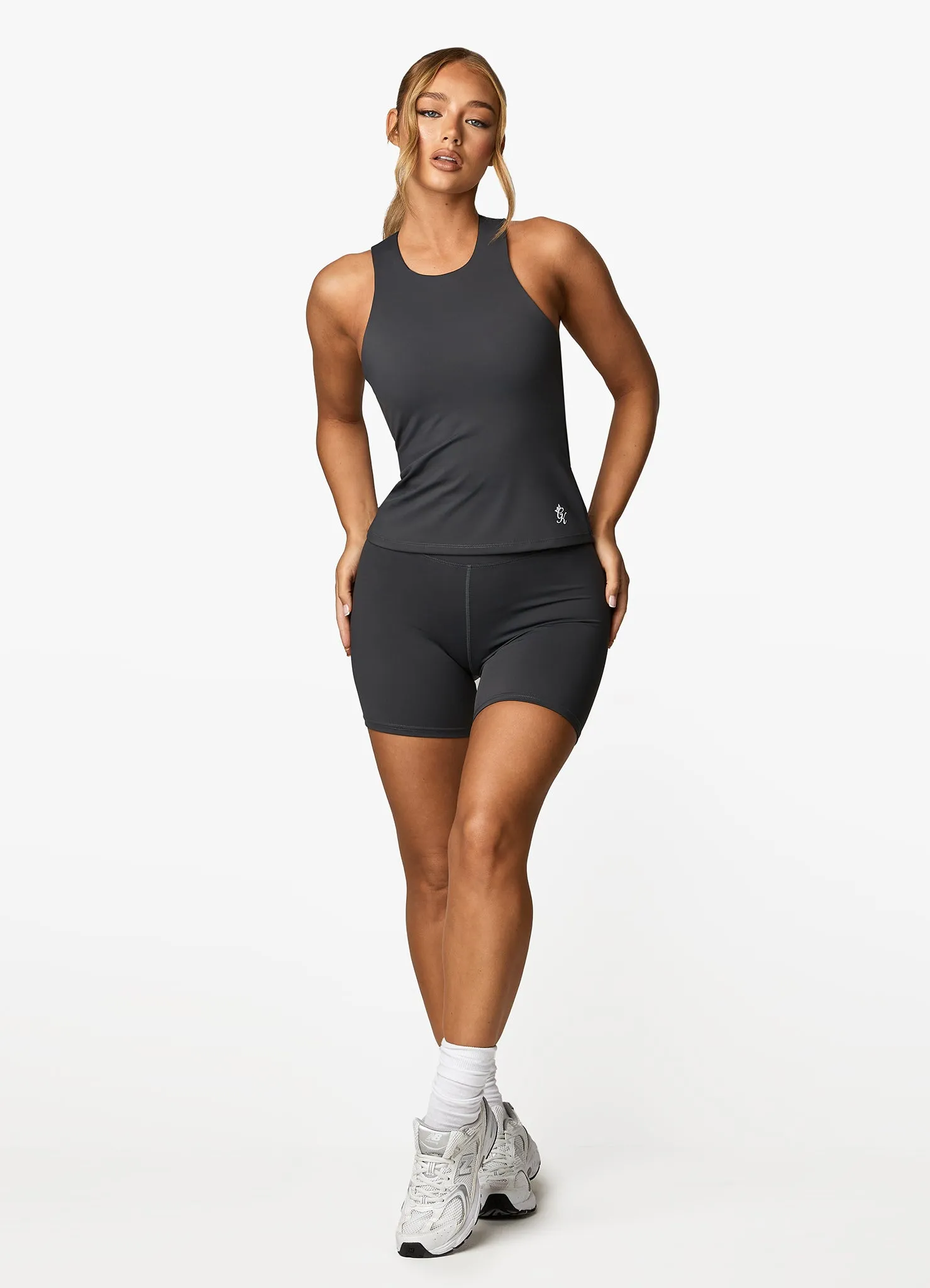 Gym King 365 5 Inch Short - Oyster Grey