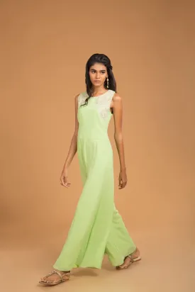 Indowestern Crochet Jumpsuit - Sophia