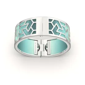 Iskandar Bangle - Teal Glow