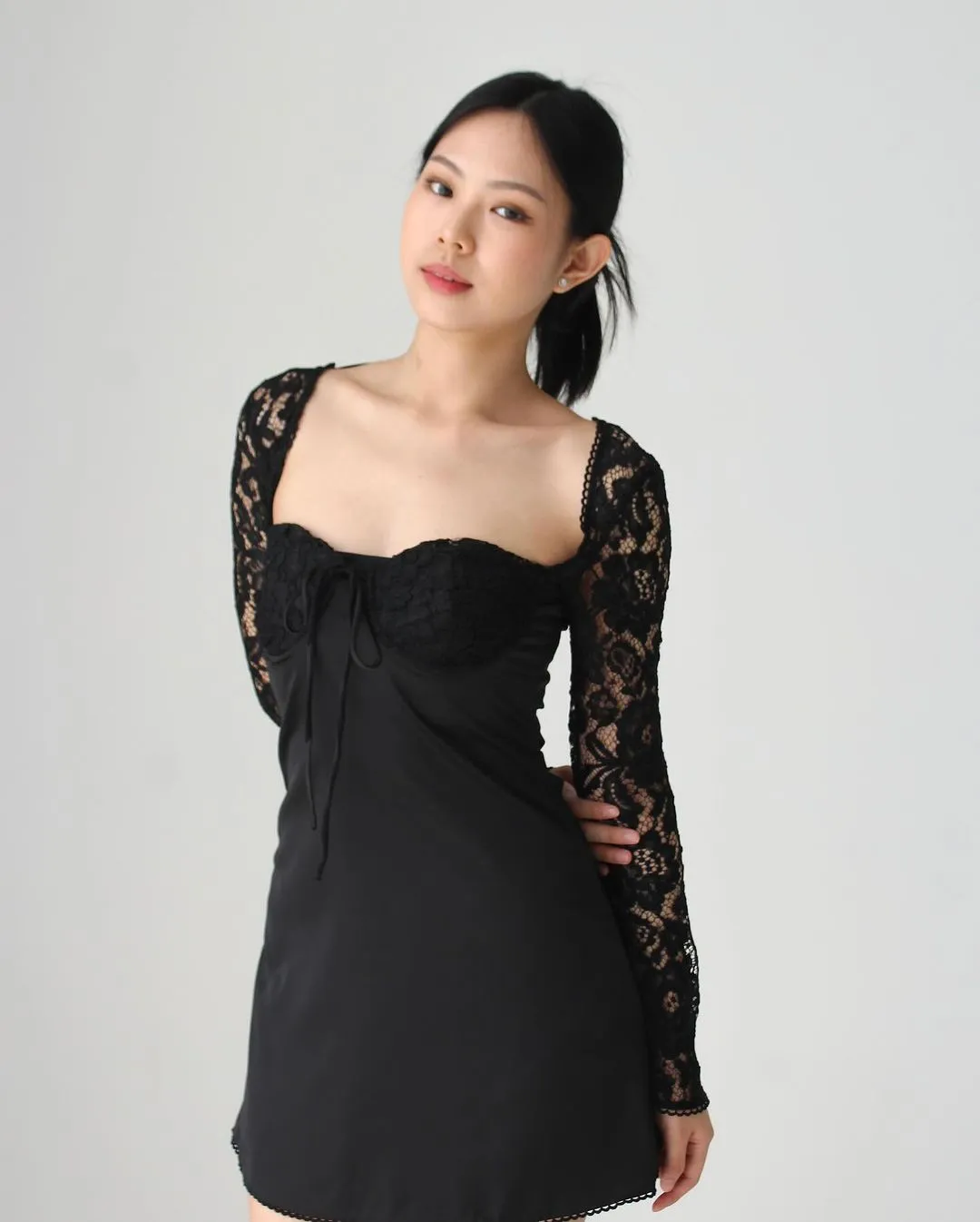 Jadore Lace Minidress