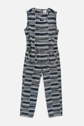 Kay Jumpsuit / Ikat Plaid