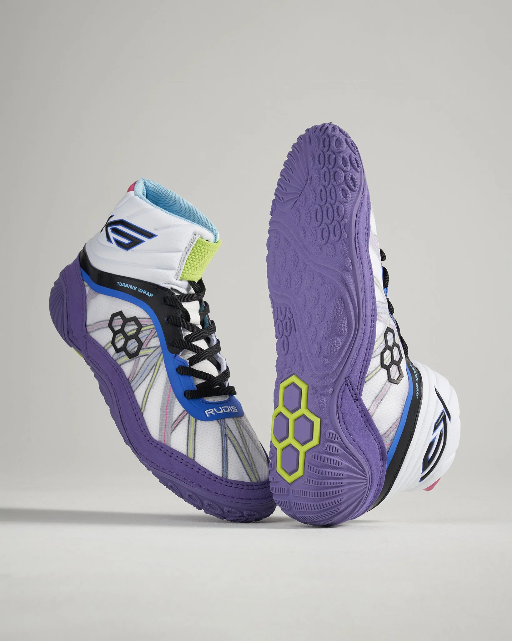 KS Turbine Purple Cosmo Adult Wrestling Shoes