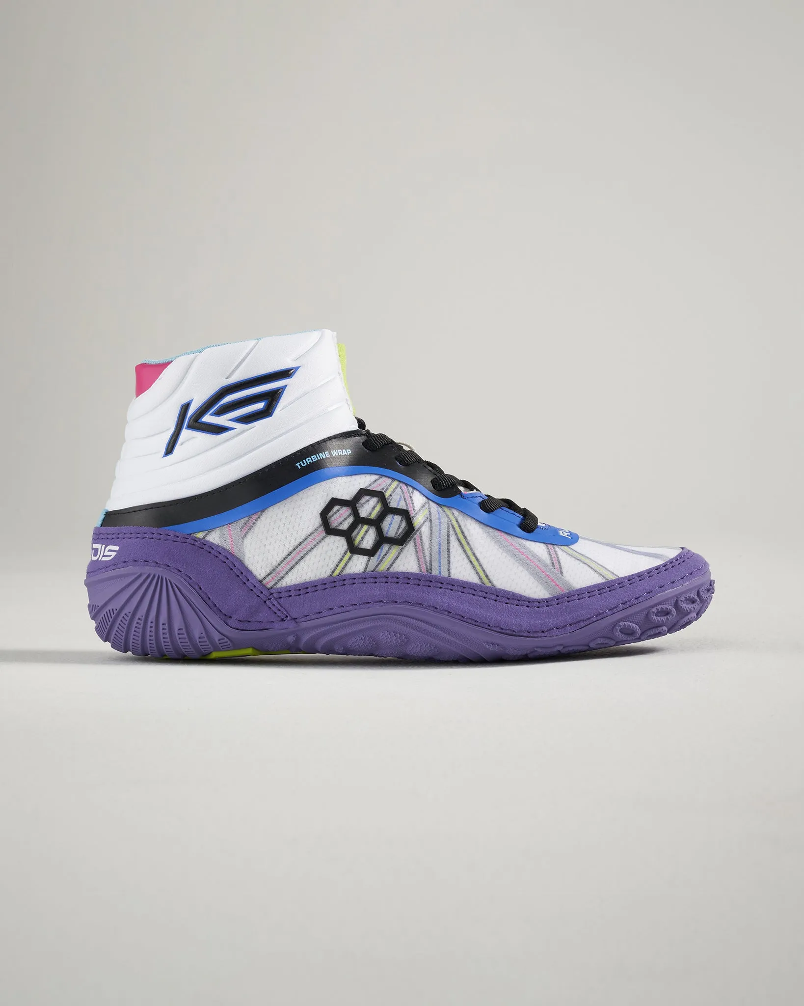 KS Turbine Purple Cosmo Adult Wrestling Shoes