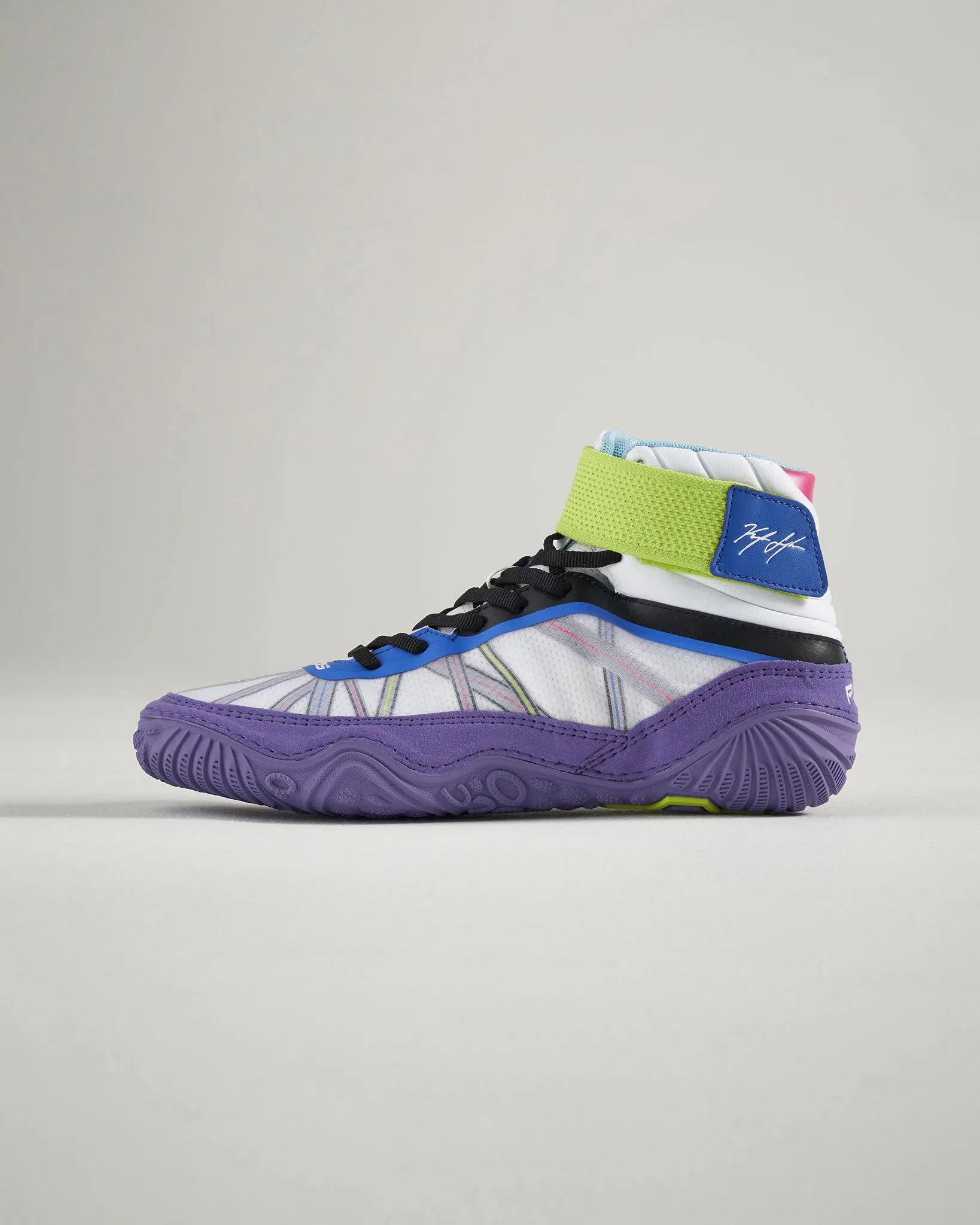 KS Turbine Purple Cosmo Adult Wrestling Shoes