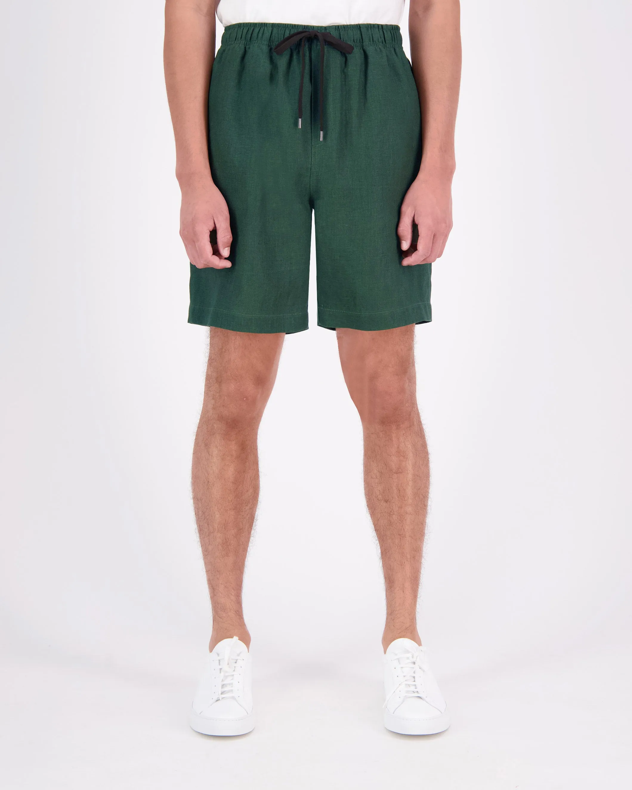 Linen Drawstring Short