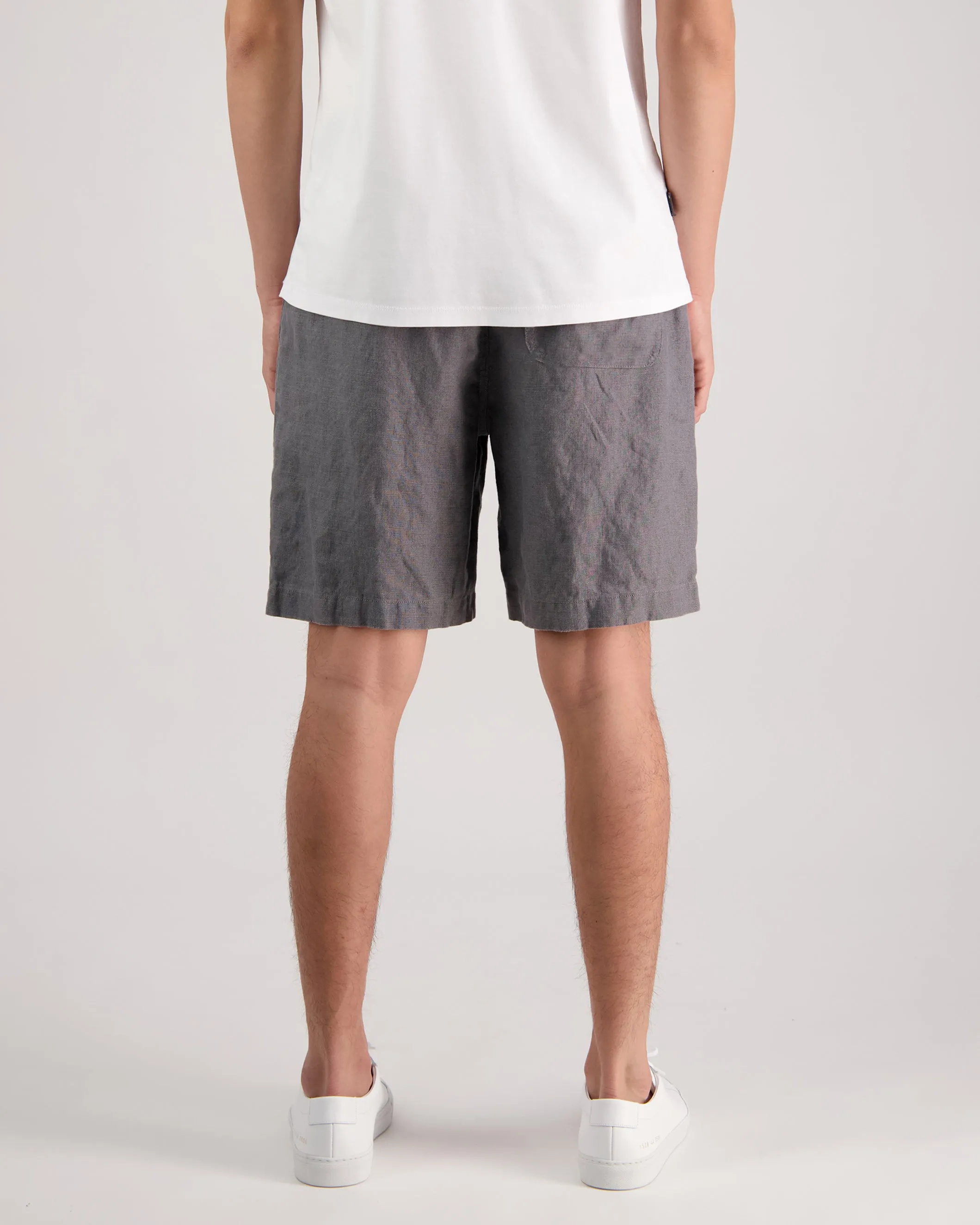 Linen Drawstring Short