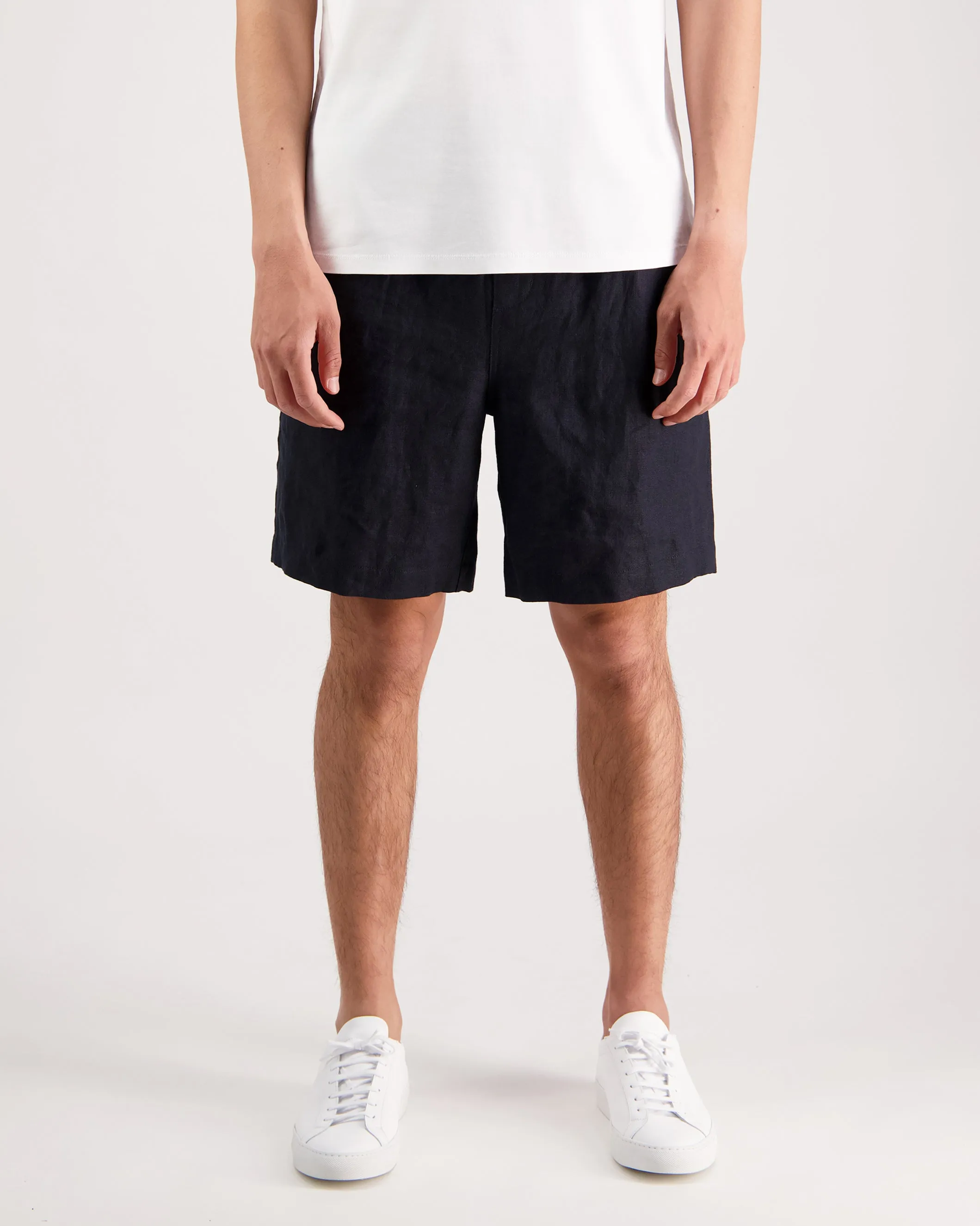 Linen Drawstring Short