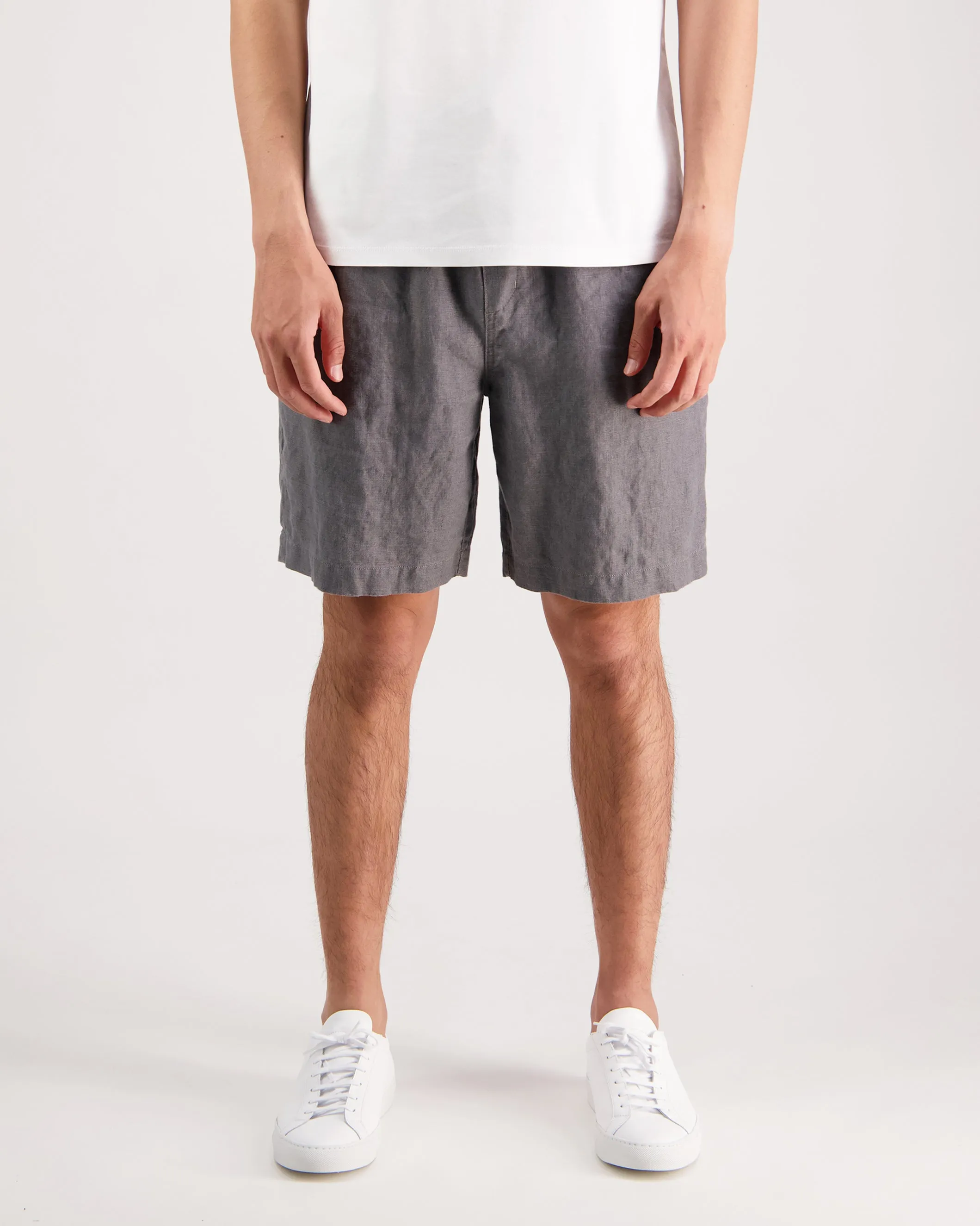 Linen Drawstring Short