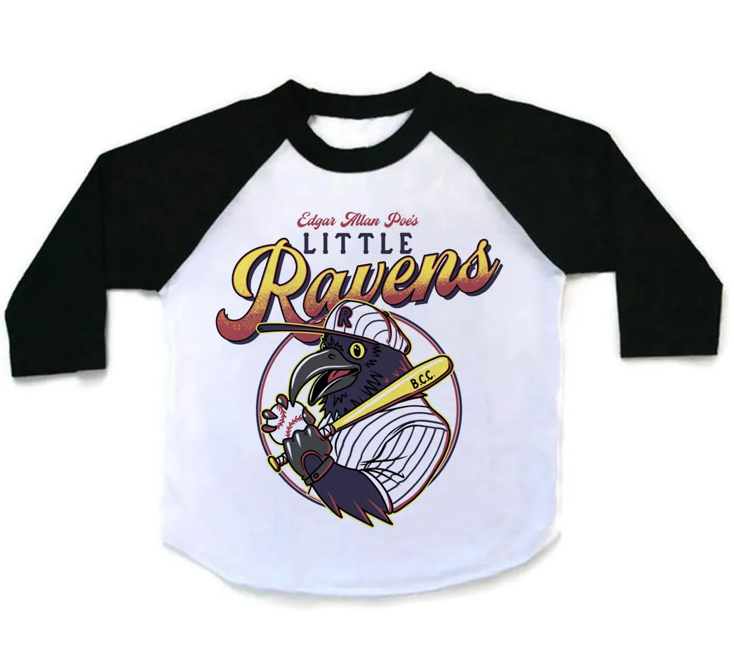 Little Raven - Child's Baseball Tee