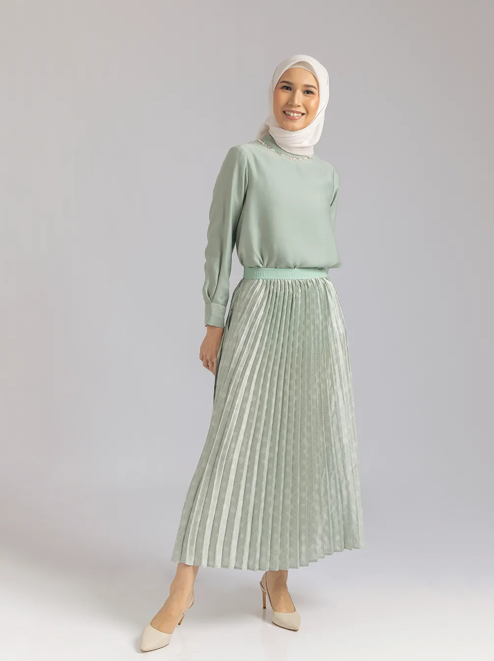 MAISYA SKIRT MISTED GREEN