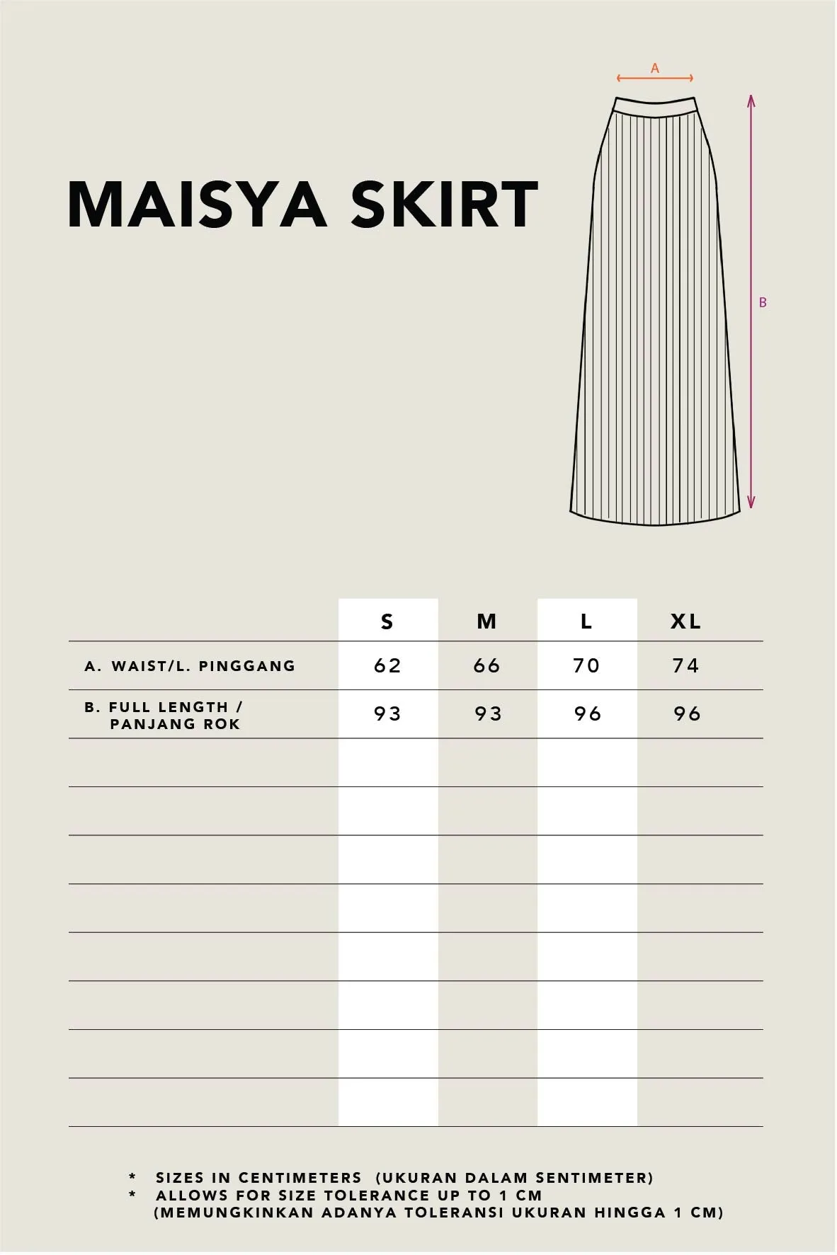 MAISYA SKIRT MISTED GREEN