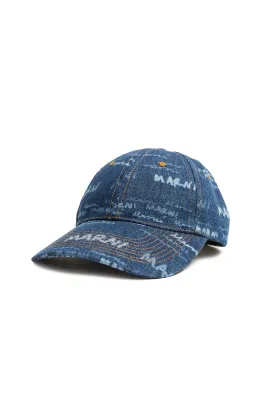 Marni Megamarni Hat 'Iris Blue'