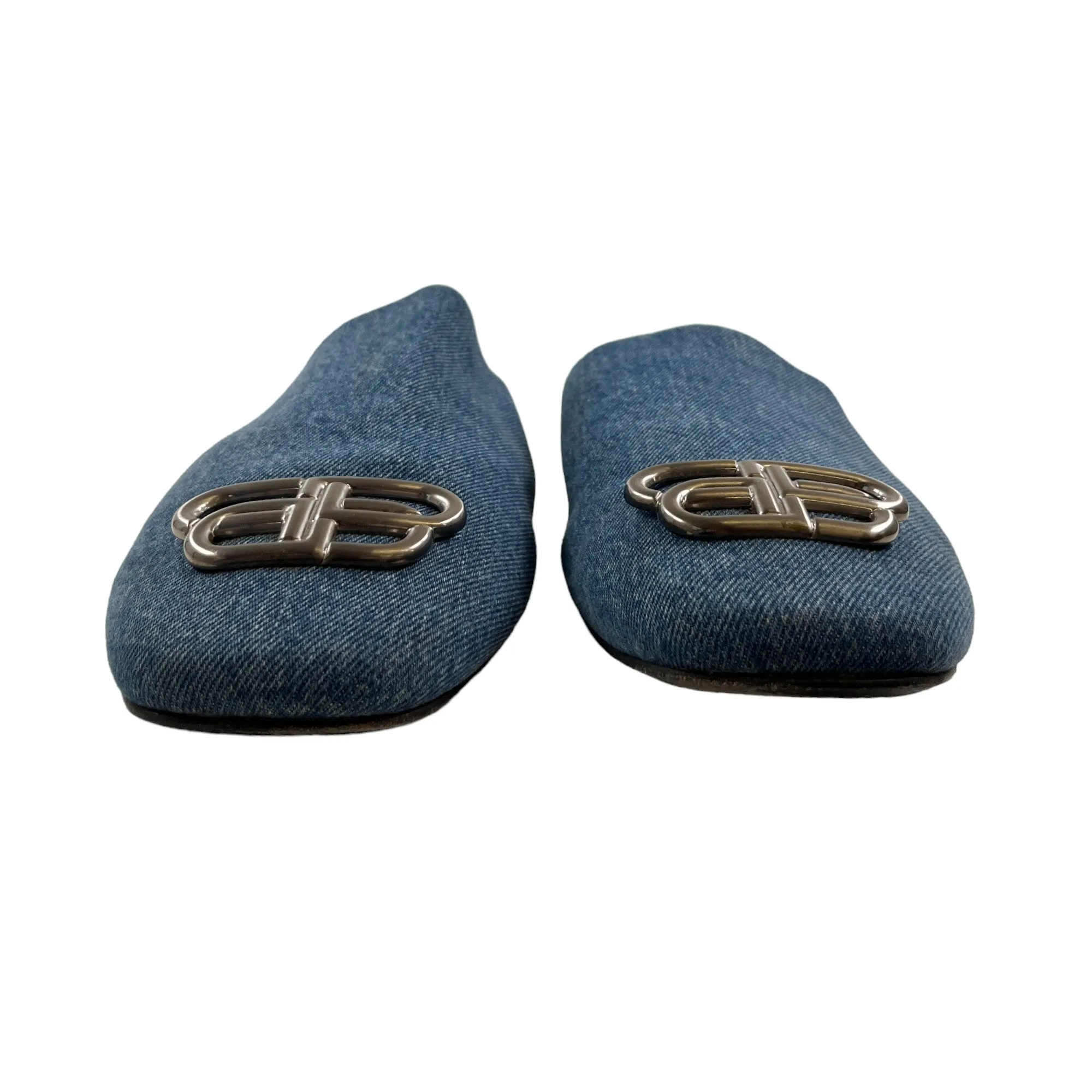 Men's Bb Denim Slides Blue Size EU 45 / UK 11