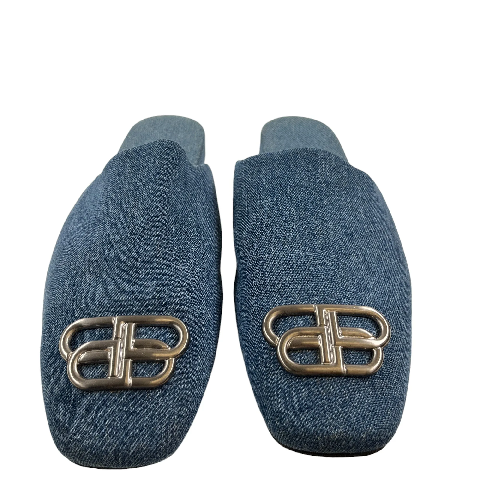 Men's Bb Denim Slides Blue Size EU 45 / UK 11