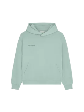 Mens DNA Hoodie—eucalyptus blue
