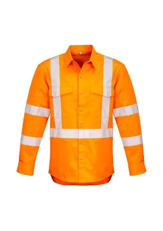 Mens Hi Vis X Back Taped Shirt