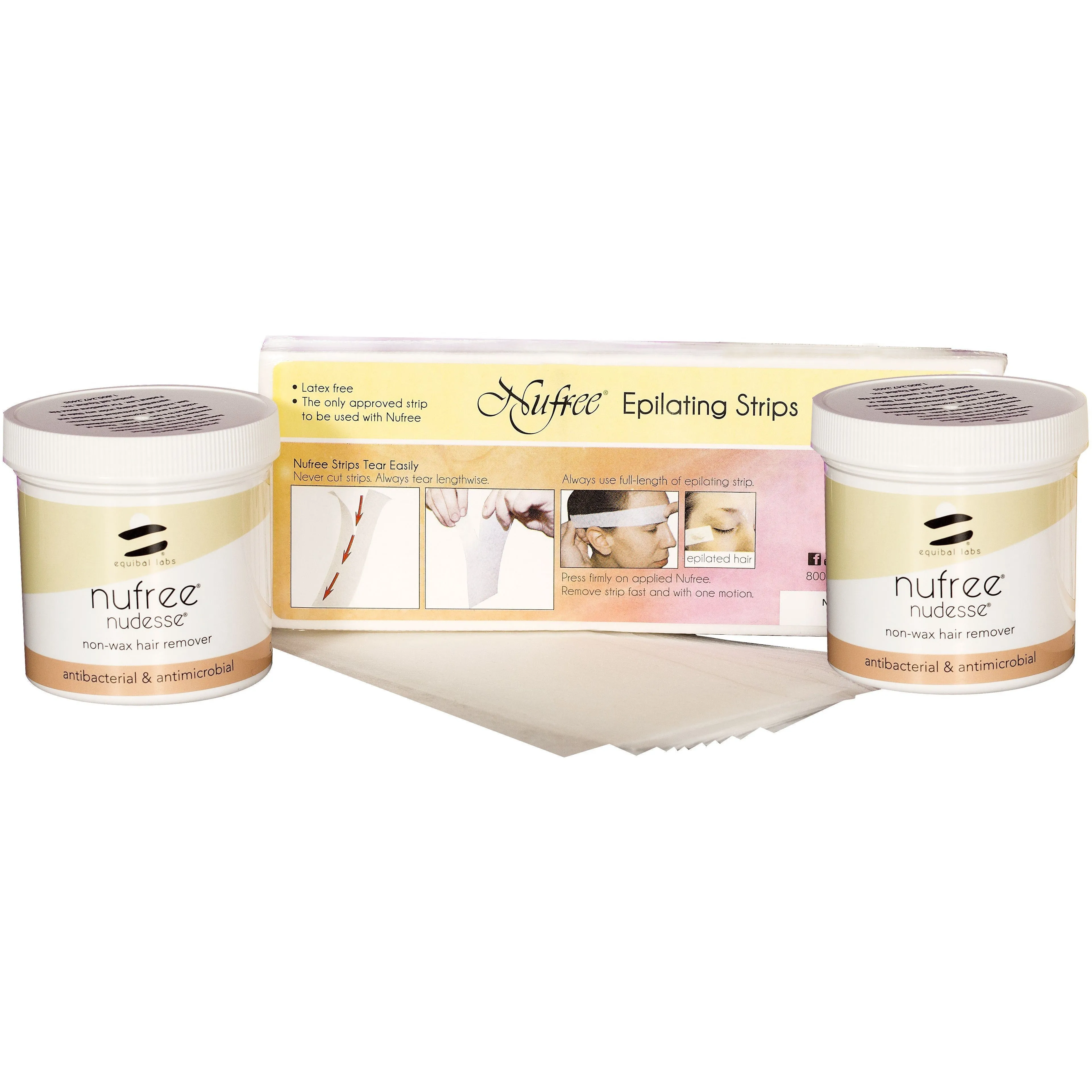 Nufree Buy 3 Get 1 Free, Little One Double Jar Pack, 6 oz
