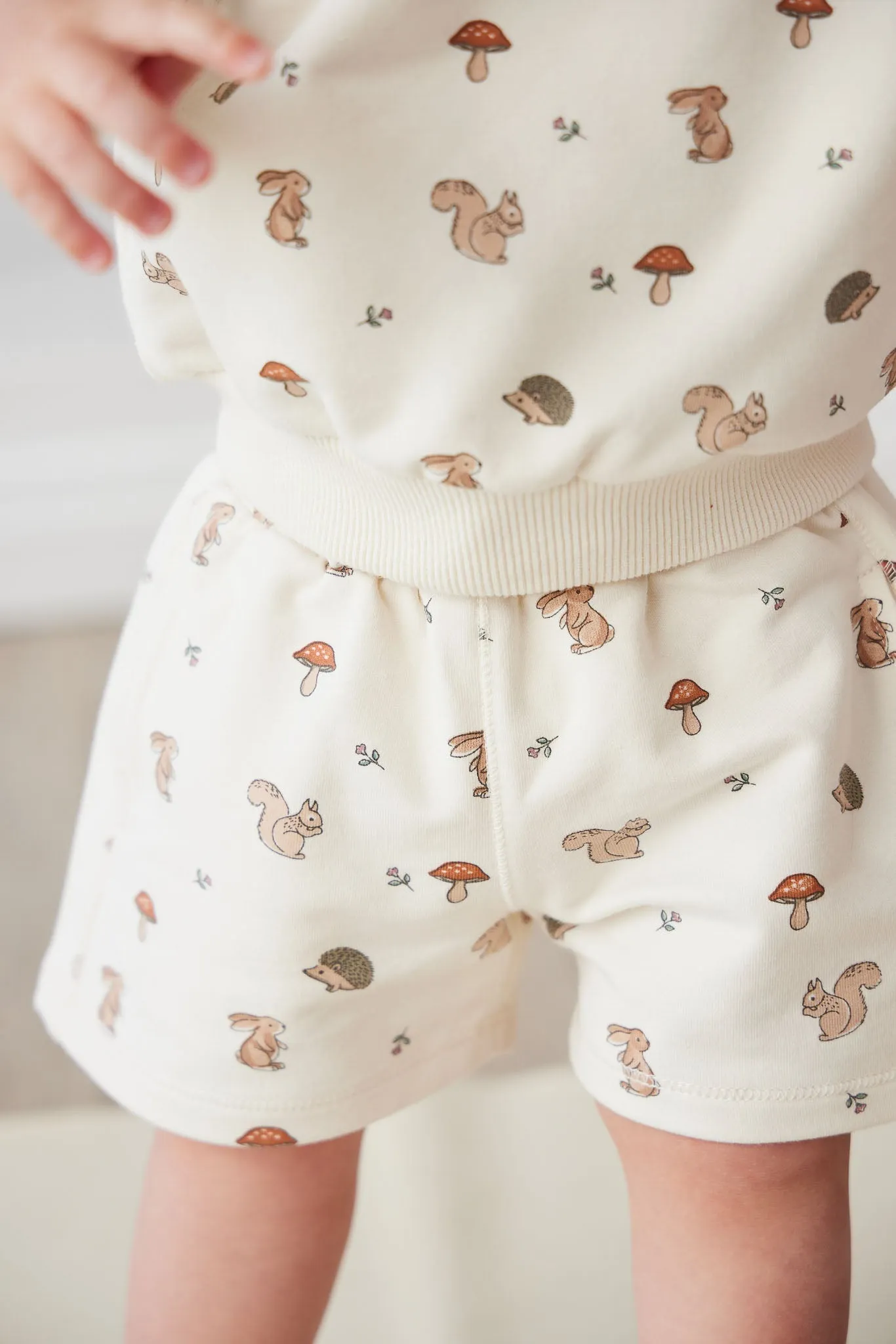 Organic Cotton Jalen Short - Woodland Friends