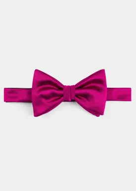 Pink Elettrico Silk Bow Tie
