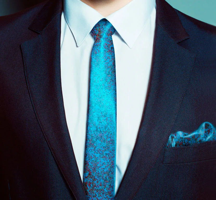 POCKET SQUARE - BLUE