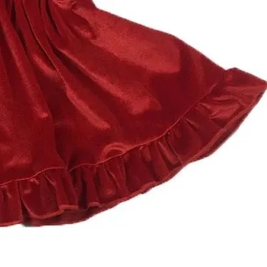 Red Velvet Dress