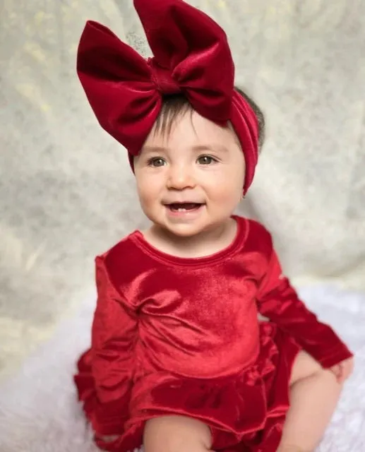 Red Velvet Dress