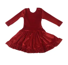 Red Velvet Dress