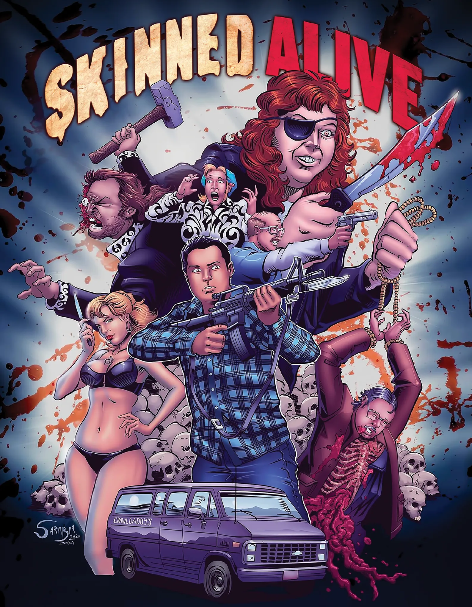 SKINNED ALIVE (LIMITED EDITION) BLU-RAY