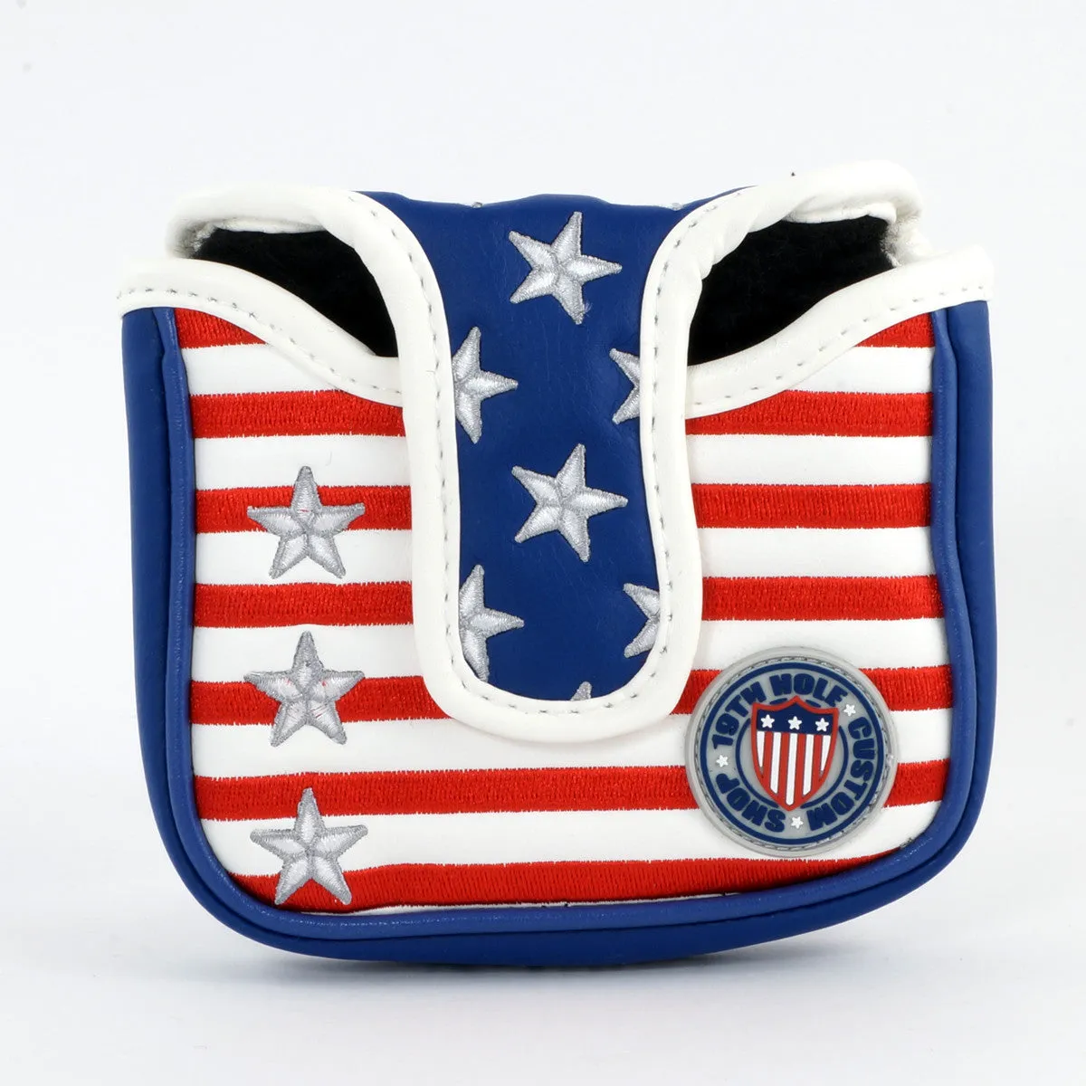 Stars and Stripes Mallet Putter Headcover