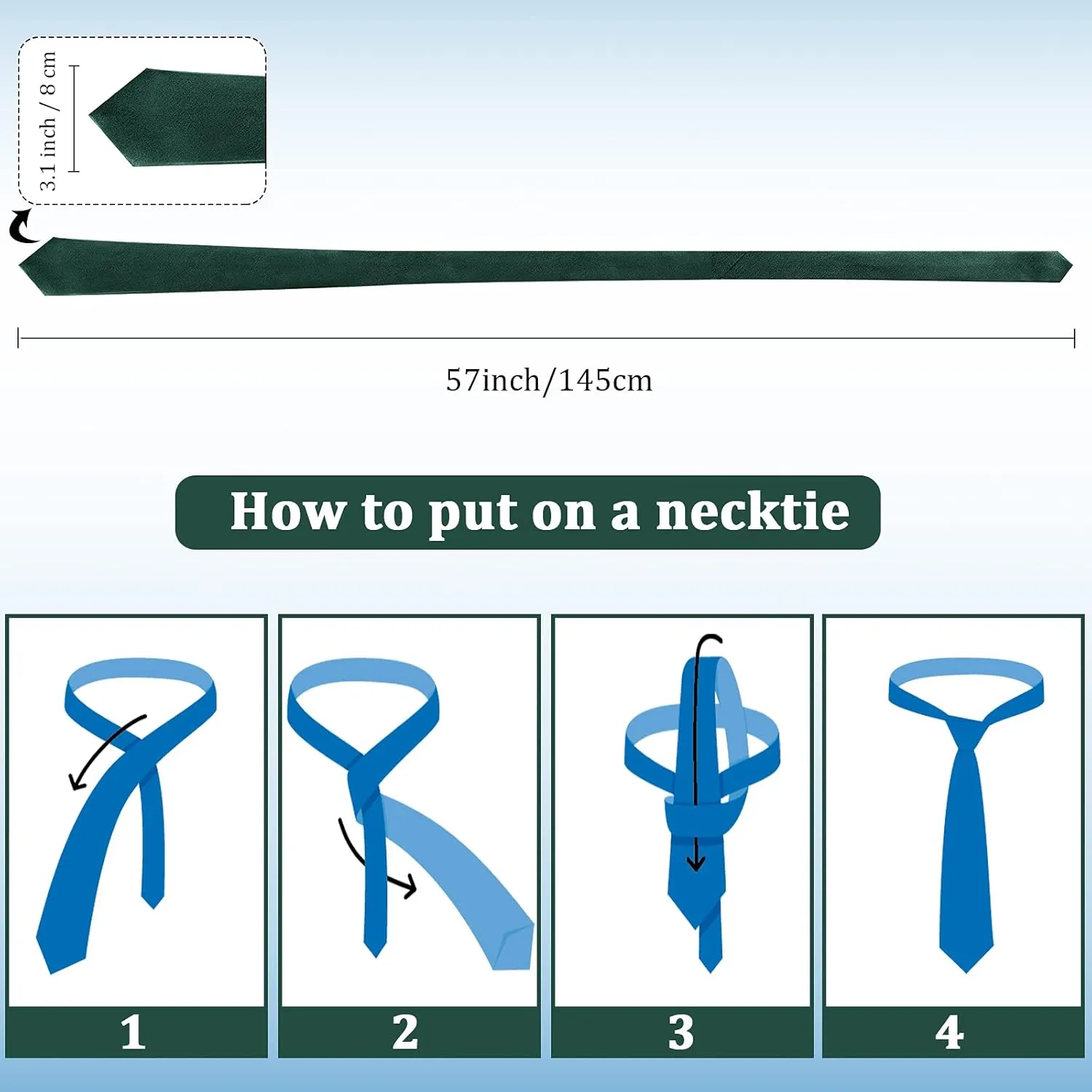 Syhood 12 Pieces Solid Satin Pure Color Ties Set Business Formal Necktie Tie for Men Formal Occasion Wedding