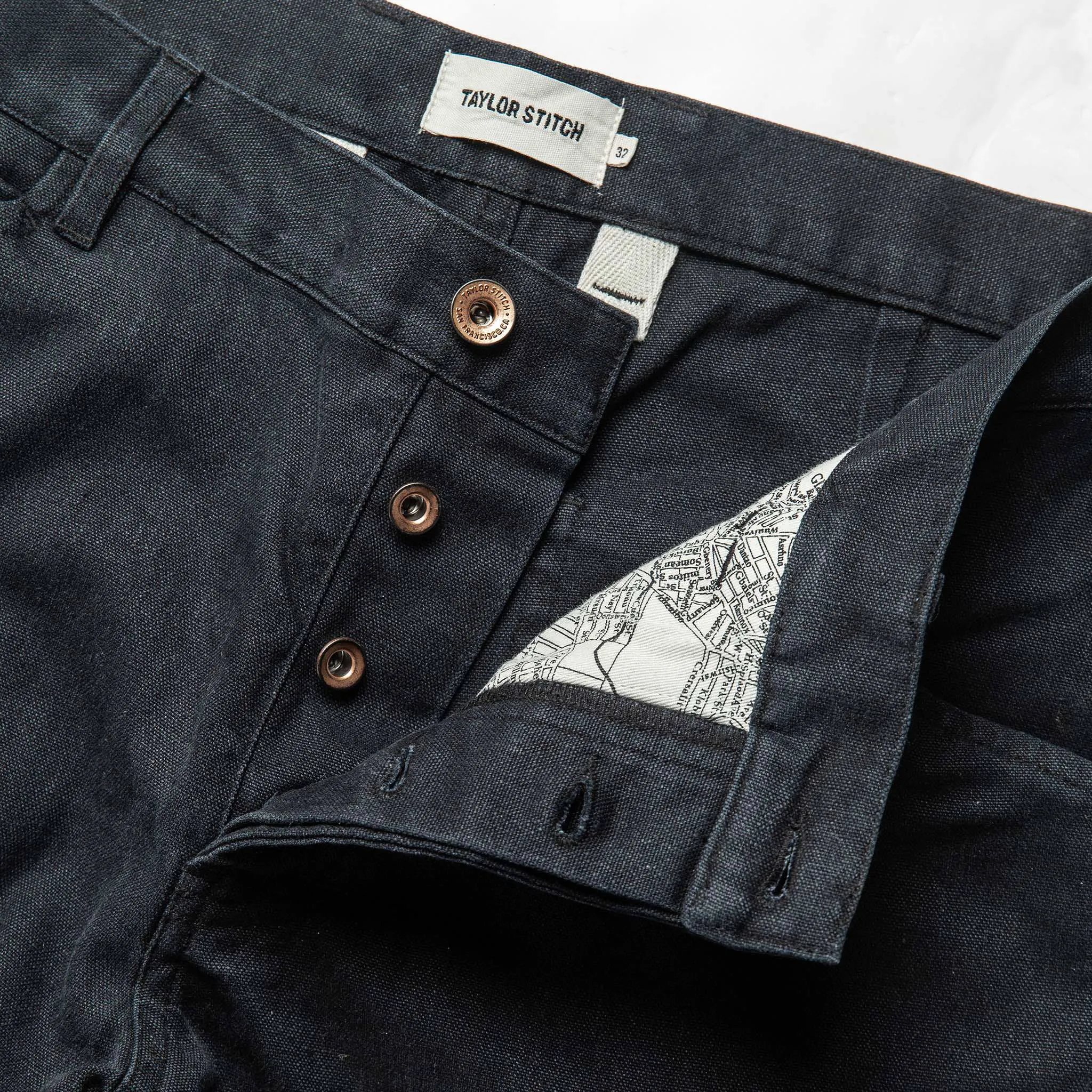 The Chore Pant in Coal Boss Duck