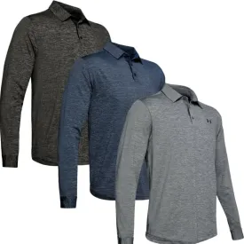UNDER ARMOUR MENS 2019 PLAYOFF 2.0 LONG SLEEVE GOLF POLO SHIRT SPORTS TOP