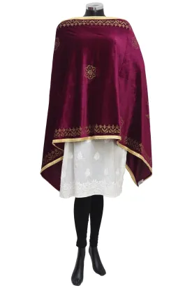 Velvet shawl # fdn1643-151
