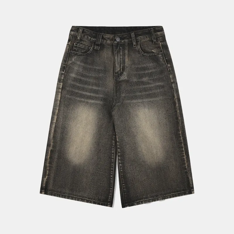 Vintage Washed | Classic Denim Shorts