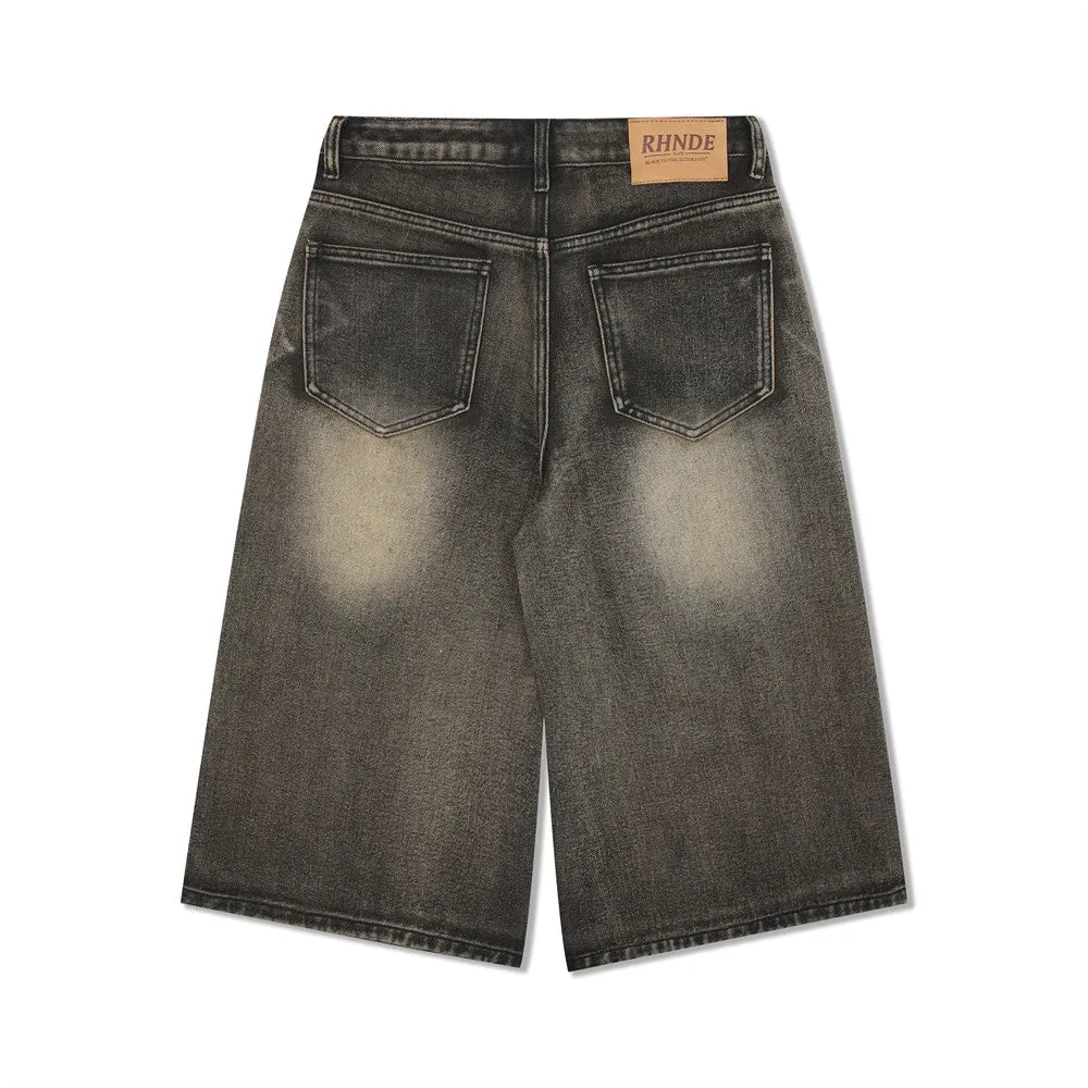 Vintage Washed | Classic Denim Shorts