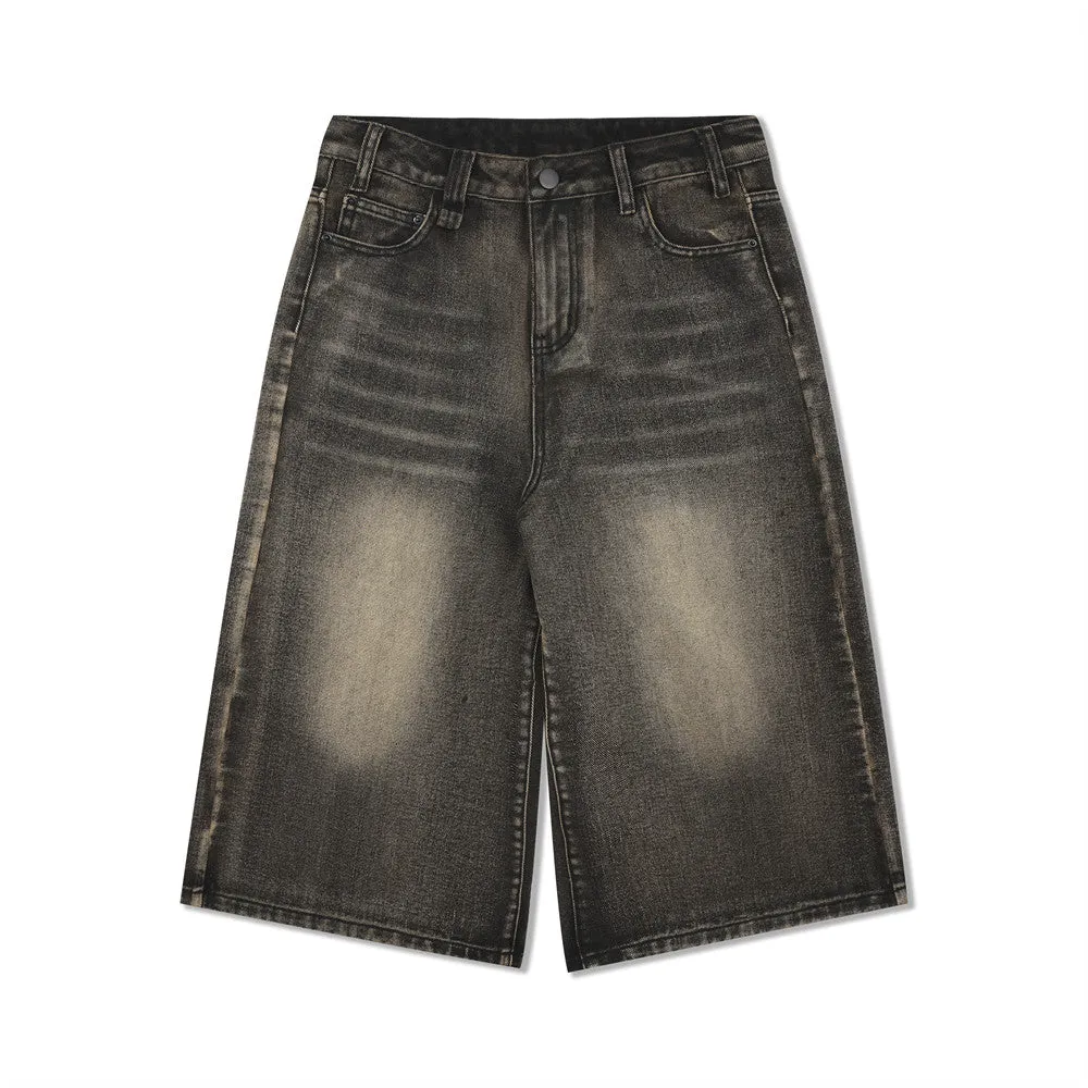Vintage Washed | Classic Denim Shorts