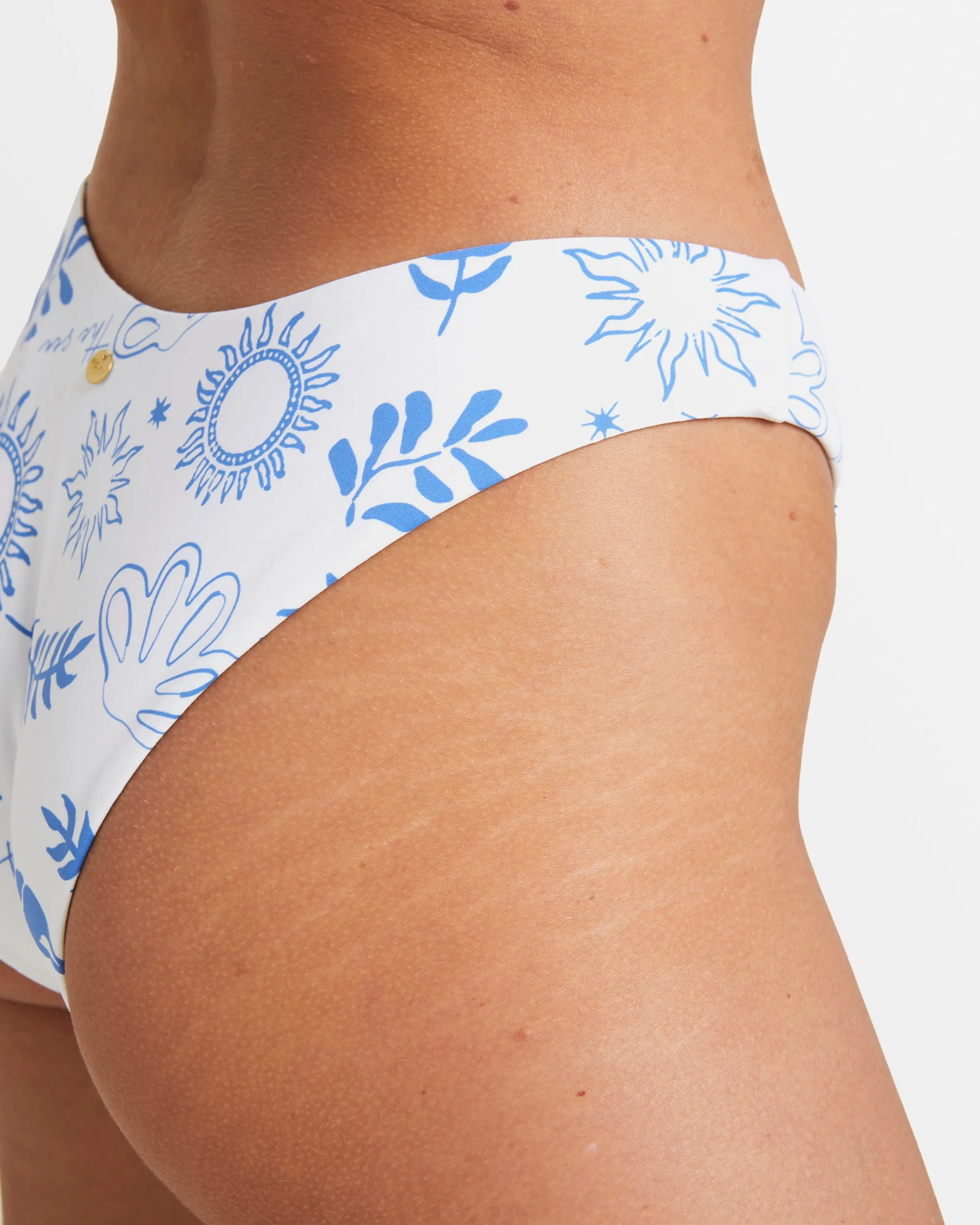 Womens Costa Del Sud Hl Cheeky Bikini Bottom