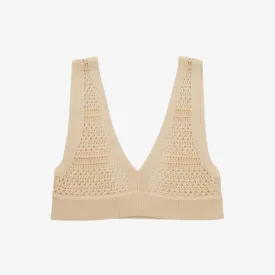 womens honor the gift crochet barlette (cream)