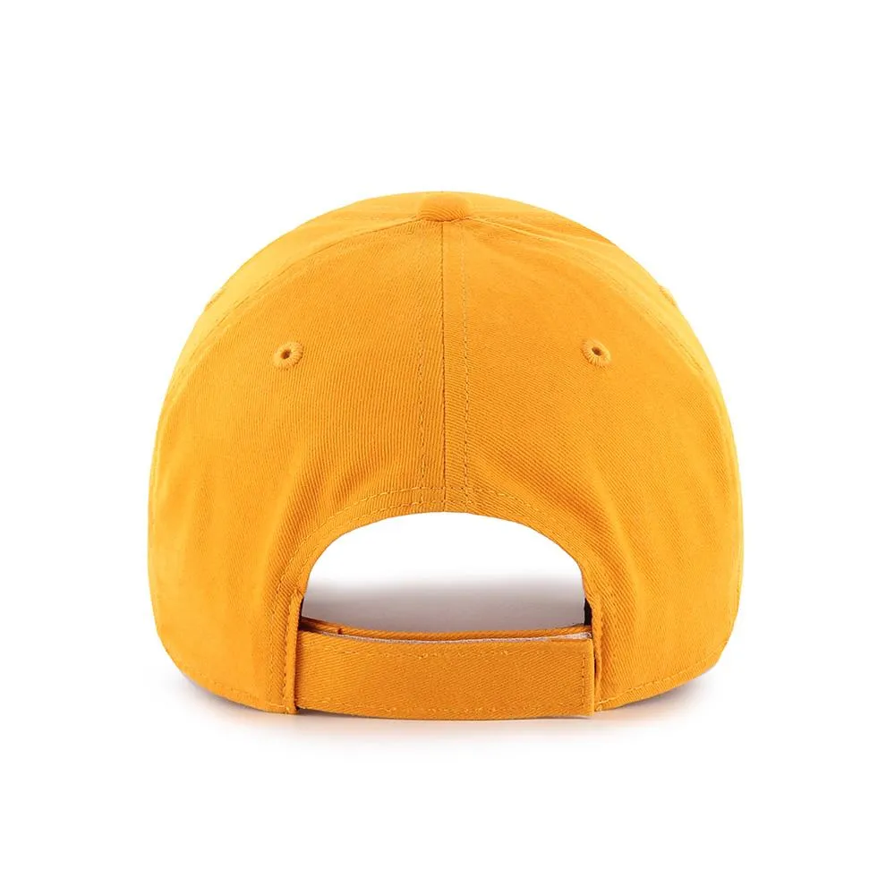 Youth Indiana Pacers Primary Logo MVP Hat in Gold by 47